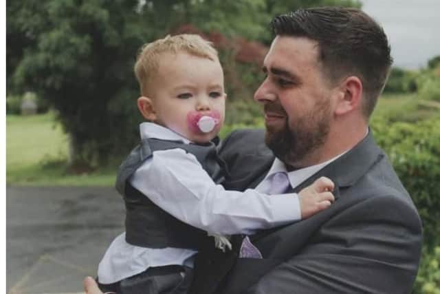 Anthony Hunter from Shackleton in Blackburn whose son Jaxon attends Meadowhead Infant School, managed to get out last week