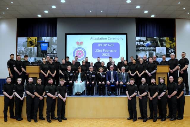Lancashire have gained 157 newly recruited officers in this year alone