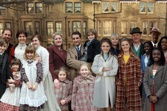 Three families lived for a week at a time in three adjoining houses on Albert Road, Morecambe over five episodes for this TV mini series. In each episode, the families replicated life at different points in history, such as living as Edwardians with servants in 1900s and through the 1939-45 World War years.