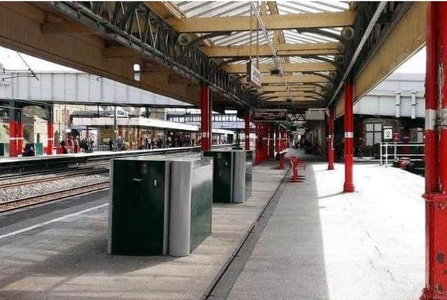 The men were arrested at Lancaster railway station.