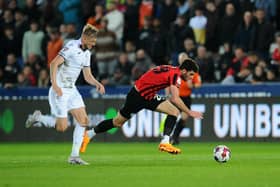 Preston North End's Tom Cannon bursts through