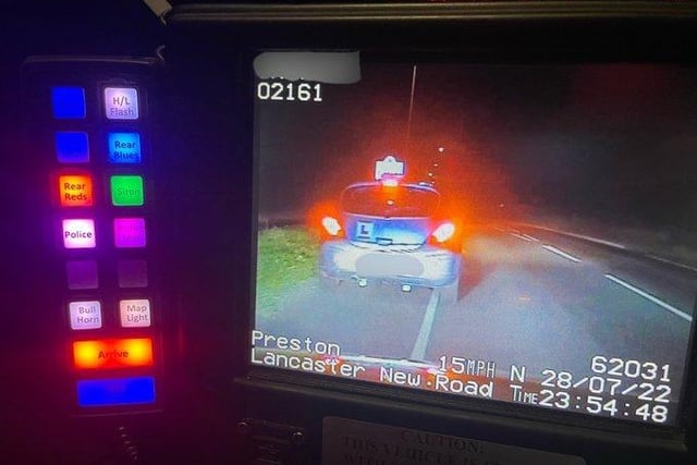 The driver of this Vauxhall Corsa thought driving with “L” ’plates fitted, supervised and in possession of an old provisional licence would fool police patrols into thinking he was all in order. 
But checks revealed the driver had a revoked licence until test passed.