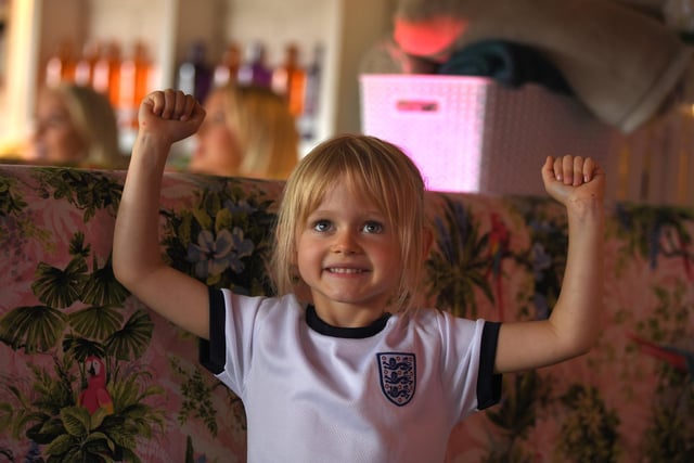 Cheering on the Lionesses