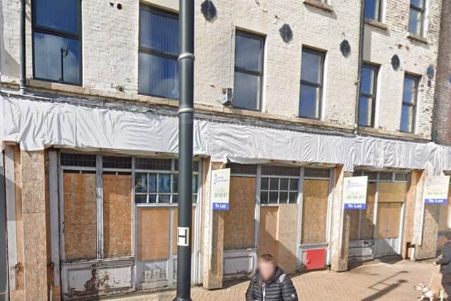 The part of the Church Street building that was earmarked for a pub - but no longer (image: Google)