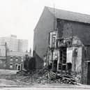 Mormon Chapel, Vauxhall Road, Preston 1960
The Mormons, founded in 1830, first came to Preston in 1837. They preached at Vauxhall Road Chapel and the first baptisms took place in the River Ribble. The building was later used as a boys club by St. Augustine's Church. Demolished in 1962.

