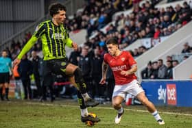 Morecambe defeated Fleetwood Town in their last home fixture Picture: Morecambe FC