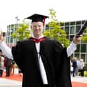 Liam Farrell was awarded with a strength and conditioning degree from UCLan last week.