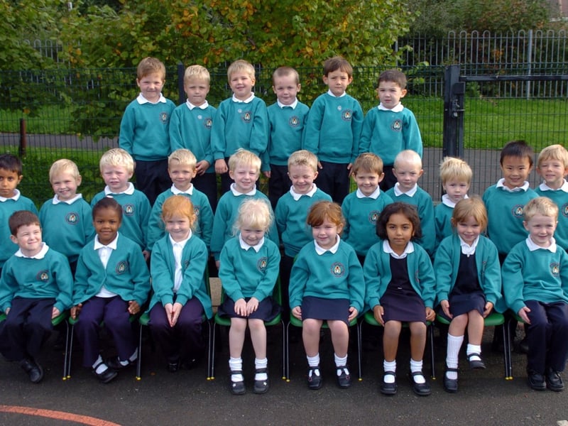 New starters at Cottam Primary School