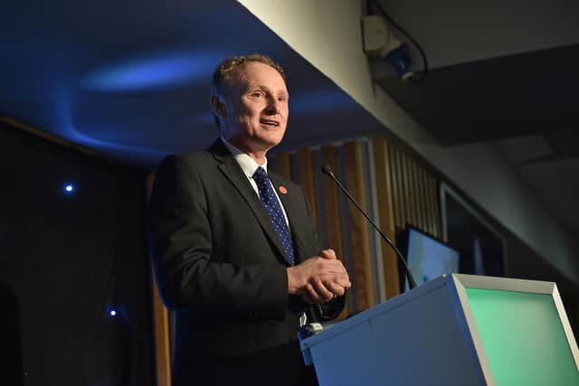 Adrian Leather, Chief Executive of Active Lancashire opened the event.