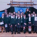 Padiham Green Primary School was the Duchess of York's first stop. ©Andy Ford.