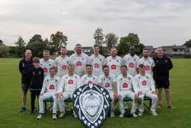 Euxton were the champions of the Moore and Smalley Palace Shield in 2023 (photo: Euxton CC)