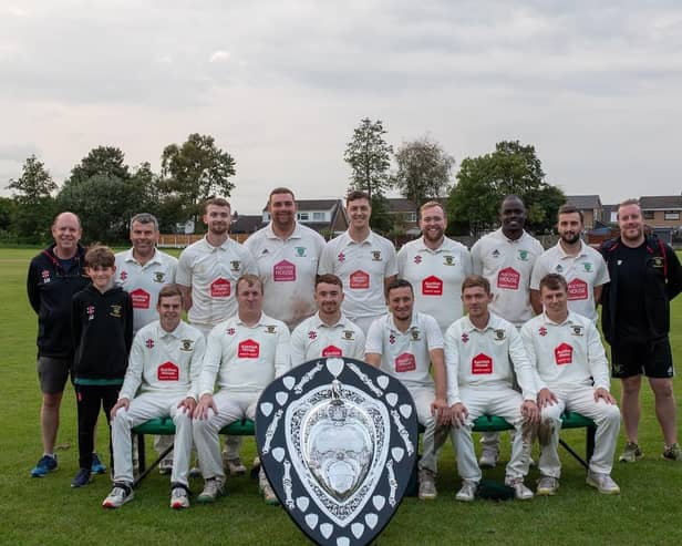Euxton were the champions of the Moore and Smalley Palace Shield in 2023 (photo: Euxton CC)