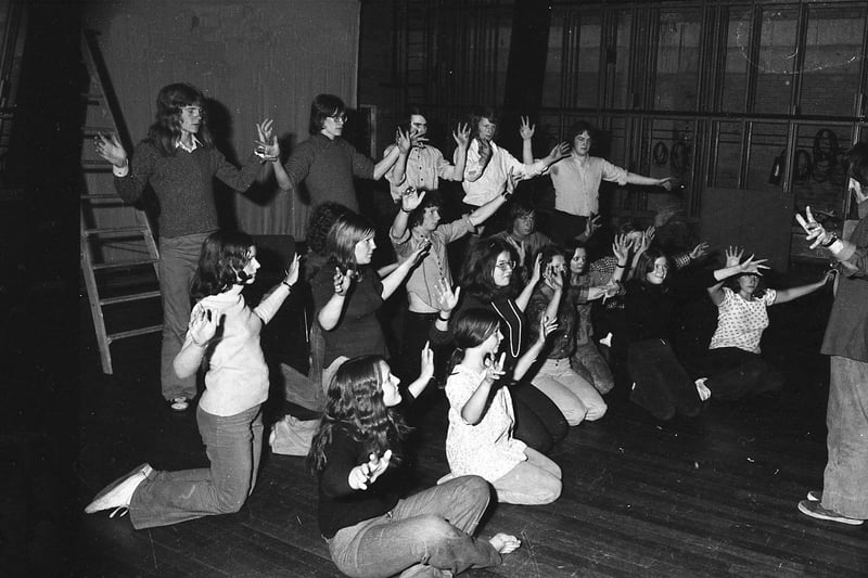 Midsummer Nights Dream production takes place at Charter Theatre,Preston.
June 1974