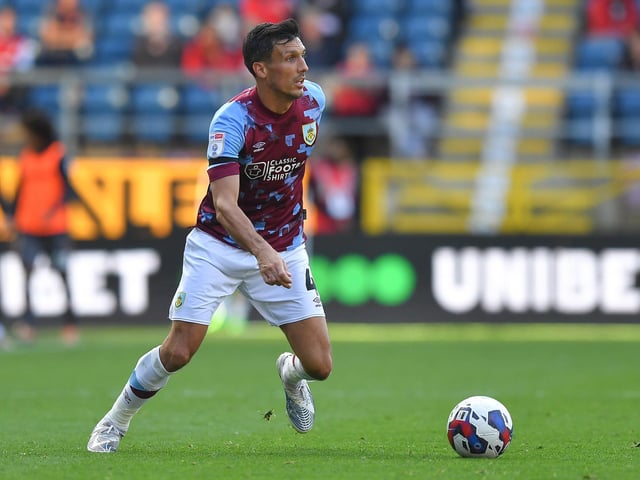 Burnley's Jack Cork

The EFL Sky Bet Championship - Saturday 17th September 2022 - Burnley v Bristol City - Turf Moor - Burnley