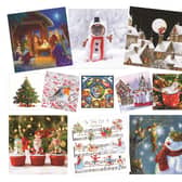 2023 Christmas card designs. Photo:  Rosemere Cancer Foundation