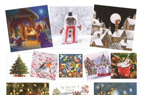 2023 Christmas card designs. Photo:  Rosemere Cancer Foundation