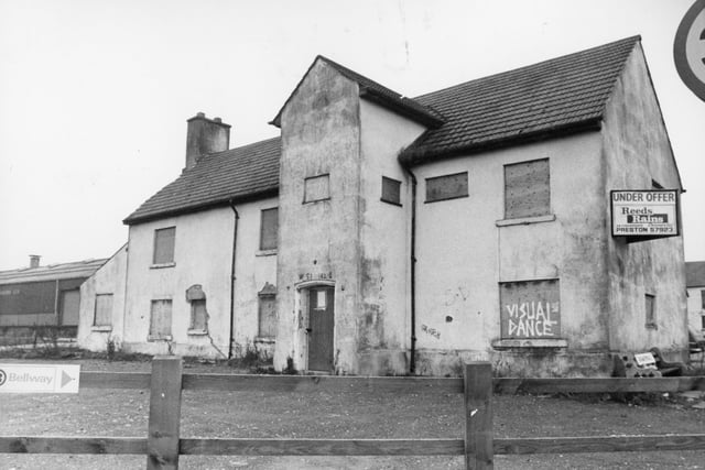 Pictured here is Dunkirk Hall in 1982 before it was bought and renovated, being turned into a pub. The building was first erected in the reign of Charles I and was a farmhouse before it fell into disrepair. The hall was originally known by the name of Lostock Hall