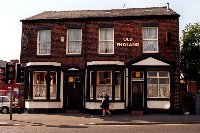 And here's a picture of the Old England pub in it's glory days - before closure in 1999, and finally demolition in 2021