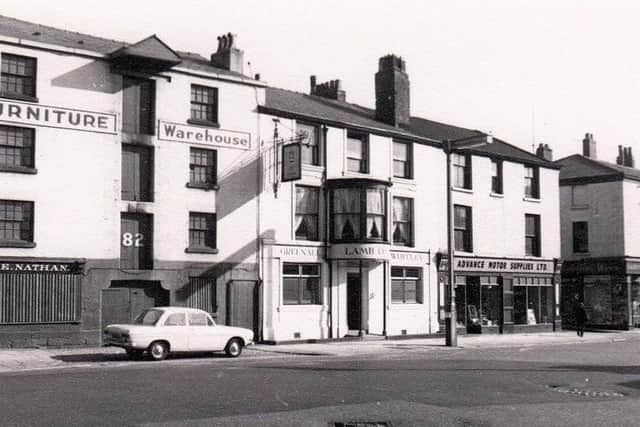 The Lamb when it was a thriving pub in the 1960s.