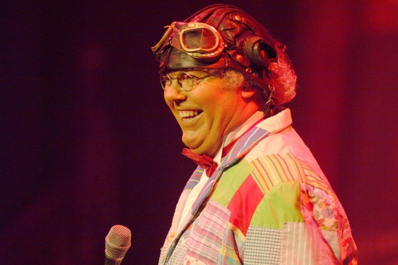 The controversial comedian was seen in Preston by Linda Blackburn