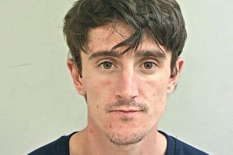 Lewis Robinson, 31, of no fixed address, was sentenced to life in prison at Preston Crown Court on Friday, April 21