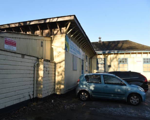 The old Moor Park Hospital building is now showing its age.