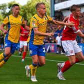 Morecambe were beaten at Mansfield Town when the sides met in mid-August Picture: Jack Taylor