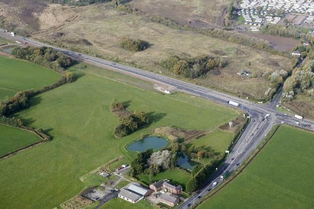The A585 Windy Harbour junction will be closed for five weeks weeks during November and part of December while construction work takes place.
