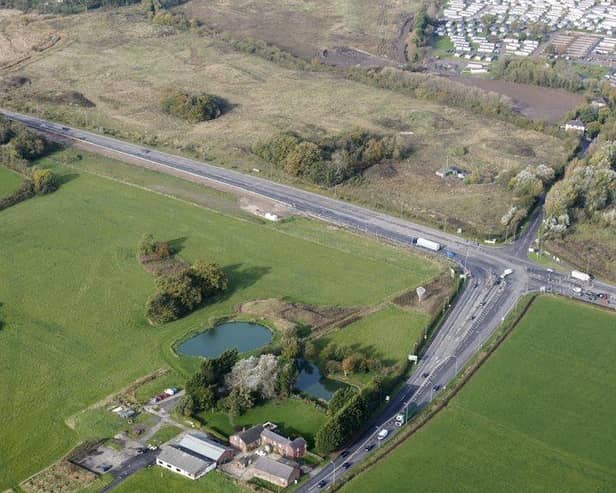 The A585 Windy Harbour junction will be closed for five weeks weeks during November and part of December while construction work takes place.