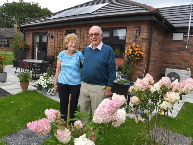 Sheila and John Sheasby were delighted to downsize in retirement when they moved to Penwortham
