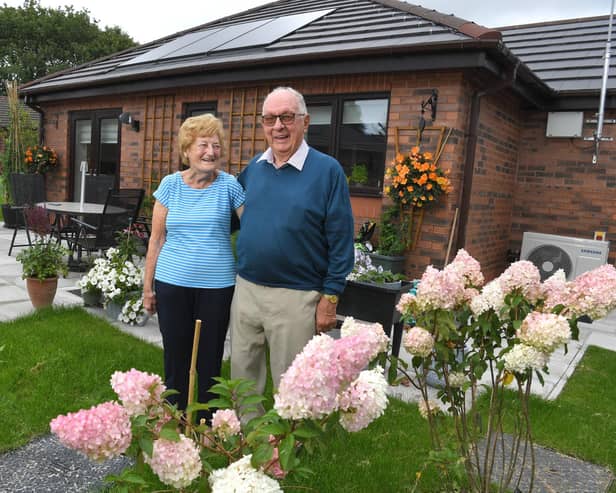 Sheila and John Sheasby were delighted to downsize in retirement when they moved to Penwortham
