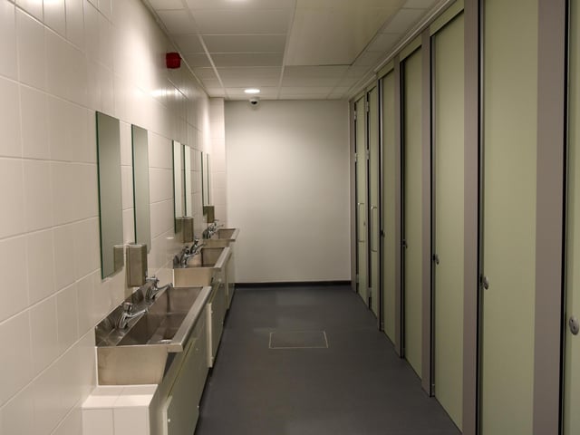 New toilets