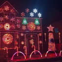 Homeowners in Highgate, Penwortham, also took part in the Deck the Halls Lancashire homes Christmas lights switch on which helped raise nearly £12,000 for Derian House