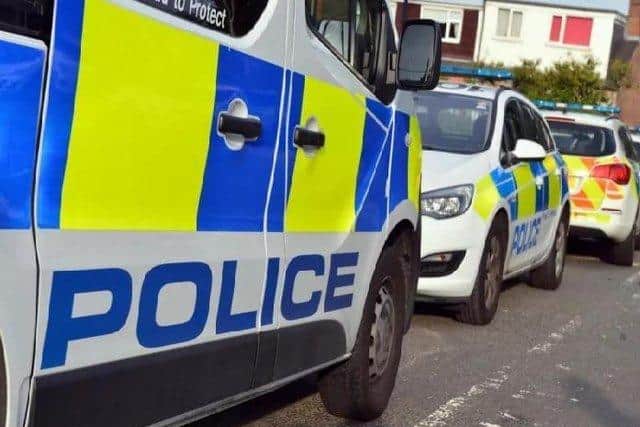 Emergency services were called to the scene in Northbrook Road, off Bannister Drive, at 1.25pm