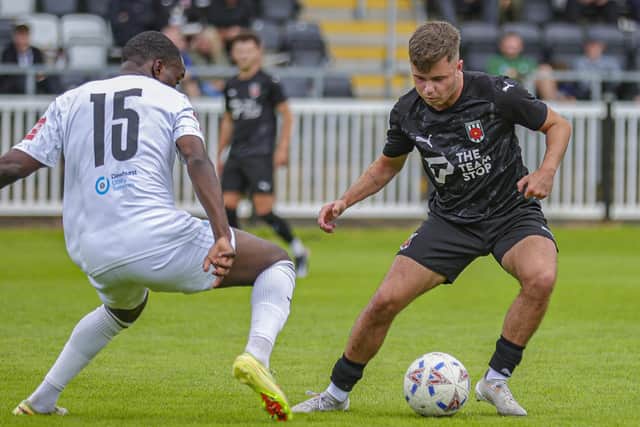 Chorley in pre-season action at Bamber Bridge (photo: David Airey/dia_images)