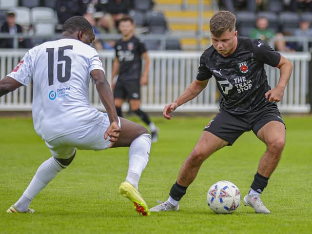 Chorley in pre-season action at Bamber Bridge (photo: David Airey/dia_images)