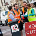 Stewards oversee any road closures to ensure that they are adhered to - and ensure that any vehicles that do need access can get it safely (image: Playing Out)