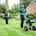 Greensleeves Lawn Care at work