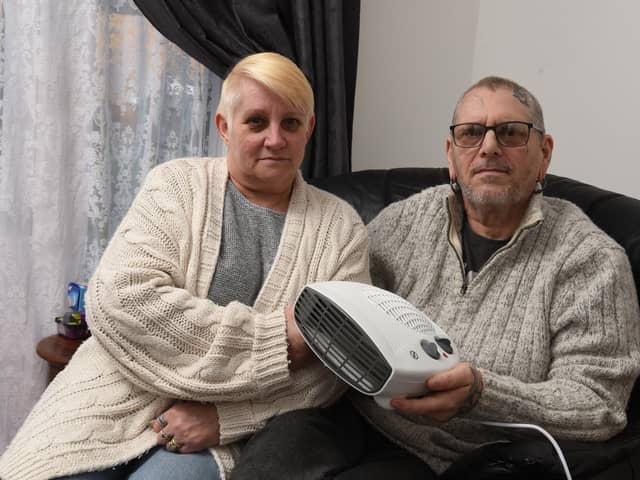 Alan and Jan Douglas, have been left without hot water, and gas for three days