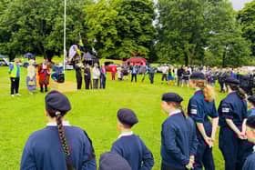 The event took place at Burnley's Towneley Park