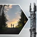 Beacon Fell (inset) and a similar mobile mast to that which is proposed for the popular beauty spot (images: National World/Pixabay)