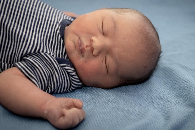 Baby Cottam, born May 5 at 11.09am weighing 7lb 7oz, to Holly and Sam Cottam from Chorley.