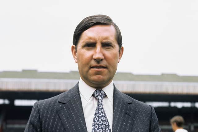 Frank O'Farrell during his time as Manchester United manager