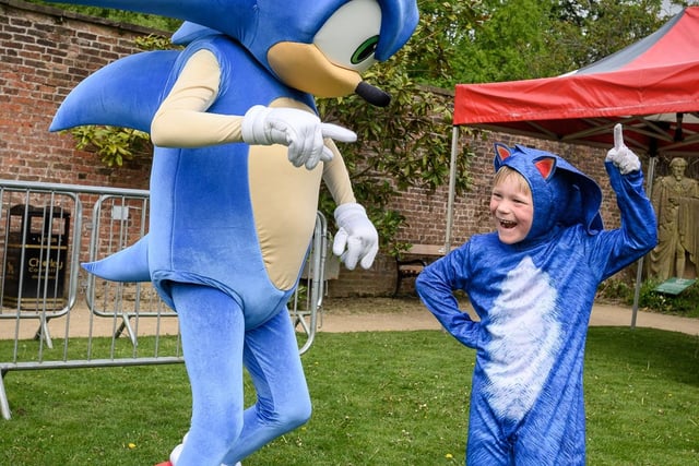 Sonic the Hedgehog even made a guest appearance