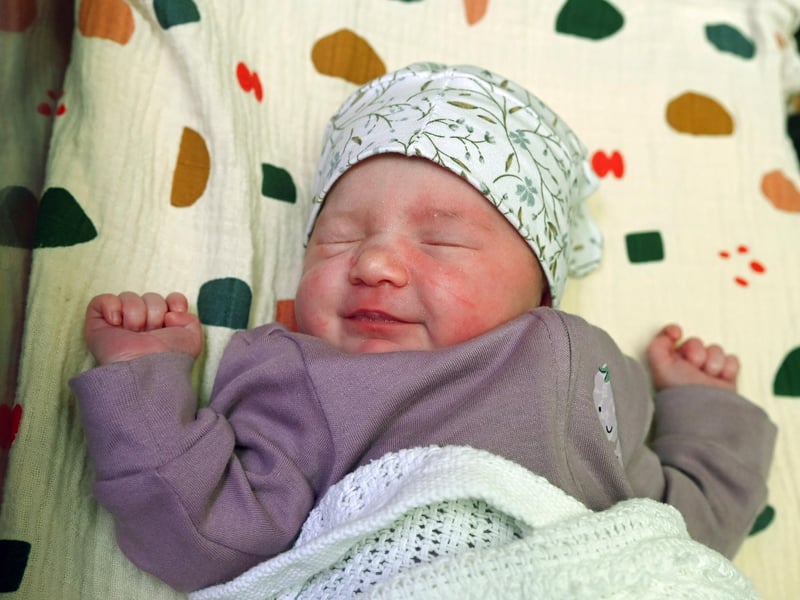 Baby Indie, born September 8 at 2.34pm, weighing 6lb 7oz, to Elin Palmer and Sam Readfern from Walton-le-Dale.