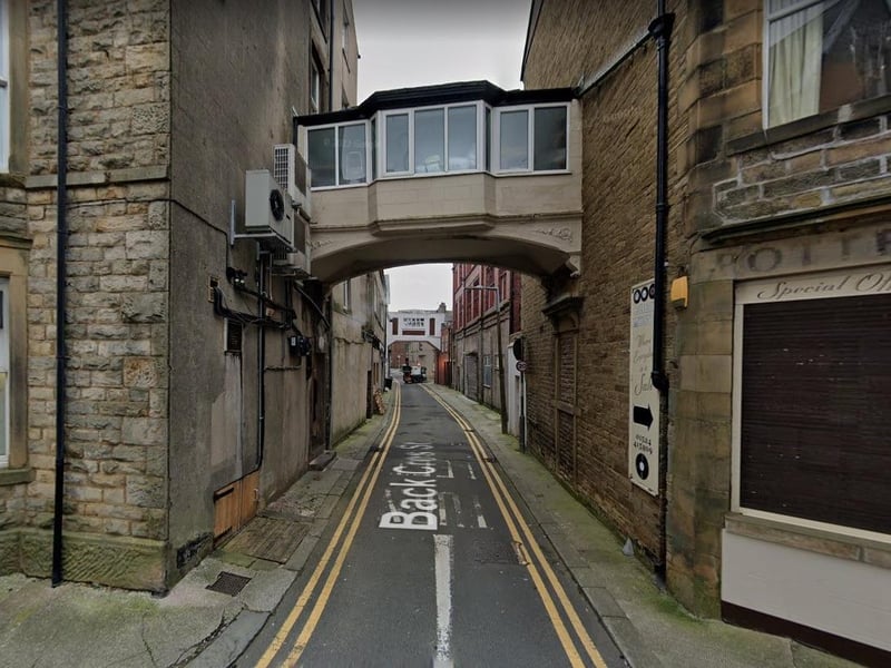 In series 2, DS Ahmed 'Med' Kharim is hit by a vehicle and left seriously injured on back Crescent Street behind The Crown Hotel.