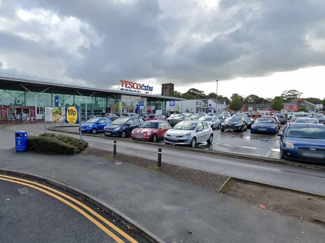 Emergency services were called to a medical incident at the Tesco Extra in Towngate, Leyland (Credit: Google)