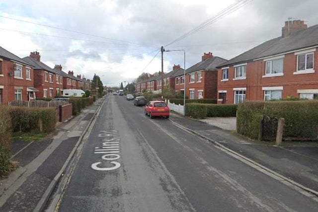 Bamber Bridge East recorded 4 vehicle crimes in March 2023: 98th highest in North West Photo: Google Maps