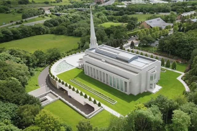TV cameras were allowed into The Church of Jesus Christ of Latter-day Saints temple and training centre for The Mormons Are Coming BBC documentary which will air this evening at 9pm