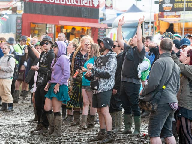 Festival goers on day four of the Beat-Herder Festival 2023. Photo: Kelvin Lister-Stuttard